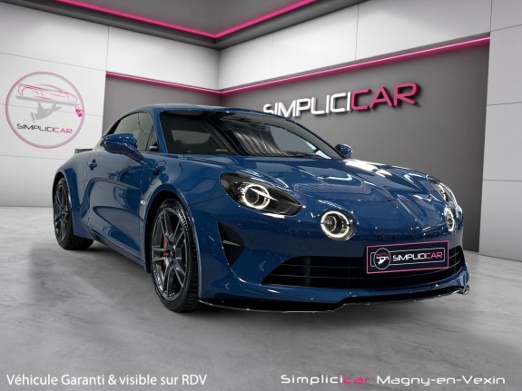 Alpine a110 s 1.8t 300 ch kit aero, bleu neptune, n°025 jantes fuchs titane occasion simplicicar magny-en-vexin simplicicar...