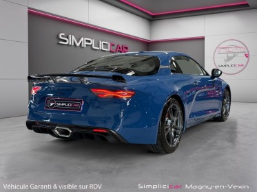 Alpine a110 s 1.8t 300 ch kit aero, bleu neptune, n°025 jantes fuchs titane occasion simplicicar magny-en-vexin simplicicar...