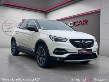 Opel grandland x hybrid4 300 ch awd bva8 ultimate entretien complet opel garantie 12 mois occasion simplicicar royan...