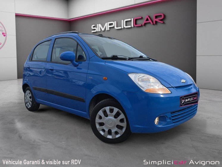 Chevrolet matiz idéal jeune permis 1.0 sx occasion avignon (84) simplicicar simplicibike france