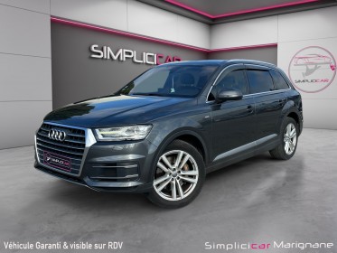 Audi q7 q7 3.0 v6 tdi clean diesel 218 tiptronic 8 quattro 7places s line garantie 12 mois occasion simplicicar marignane ...