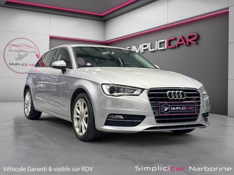 Audi a3 sportback 1.4 tfsi cod 150 s tronic 7 design luxe garantie 12 mois occasion simplicicar narbonne simplicicar...