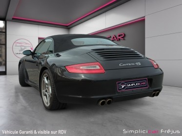 Porsche 911 carrera 4 cabriolet 997 s cabriolet 3.8i tiptronic s a regulateur de vitesse garantie 12 mois occasion...