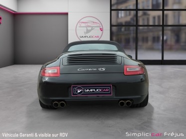 Porsche 911 carrera 4 cabriolet 997 s cabriolet 3.8i tiptronic s a regulateur de vitesse garantie 12 mois occasion...