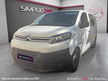 Citroen jumpy fourgon gn m bluehdi 120 ss bvm6 control 300 nm très bien entretenue pack clim garantie 12 mois occasion...