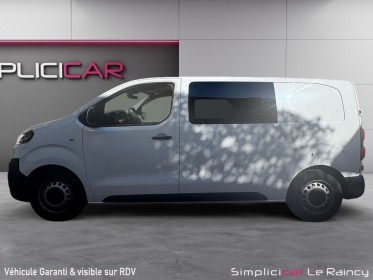 Citroen jumpy fourgon gn m bluehdi 120 ss bvm6 control 300 nm très bien entretenue pack clim garantie 12 mois occasion...