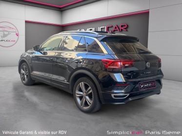 Volkswagen t-roc 1.5 tsi 150 evo start/stop dsg7 r-line garantie 12 mois occasion paris 15ème (75) simplicicar simplicibike...