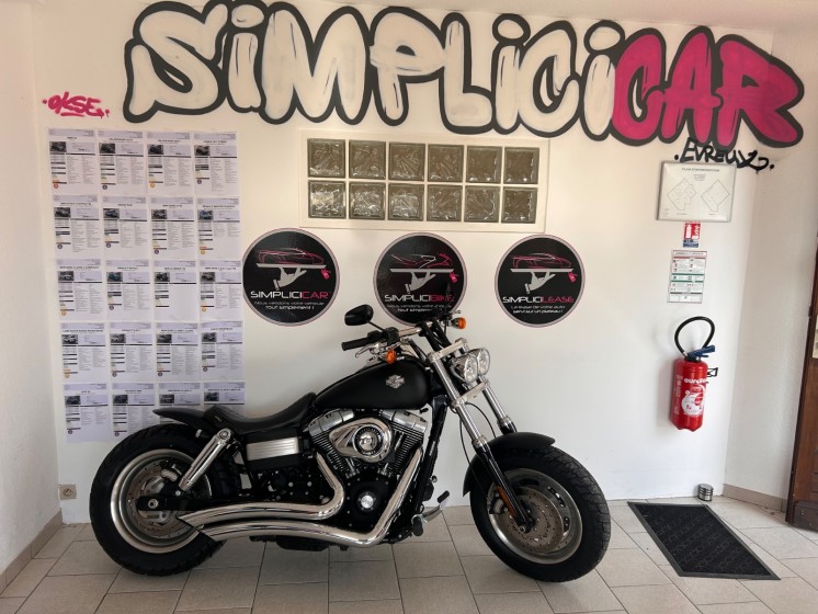 Harley davidson dyna fat bob 1584- garantie 3 mois occasion simplicicar evreux simplicicar simplicibike france