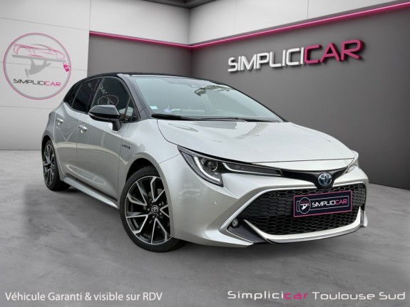 Toyota corolla hybride my21 184h collection siège cuir chauffant apple carplay caméra de recul garantie 12 mois occasion...