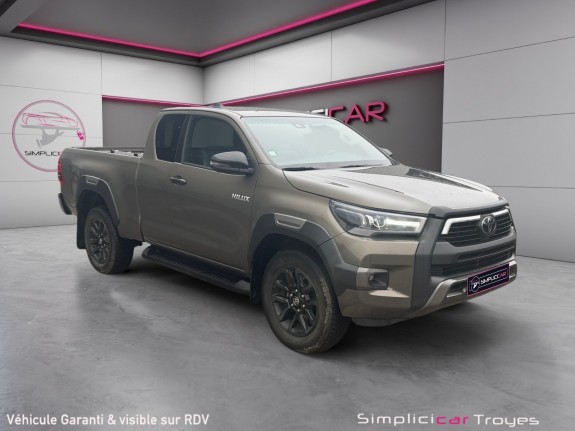 Toyota hilux 2.8 d4d turbo 204 invincible caméra de recul coffre de rangement garantie 12 mois occasion barberey simplicicar...