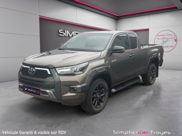 Toyota hilux 2.8 d4d turbo 204 invincible caméra de recul coffre de rangement garantie 12 mois occasion barberey simplicicar...