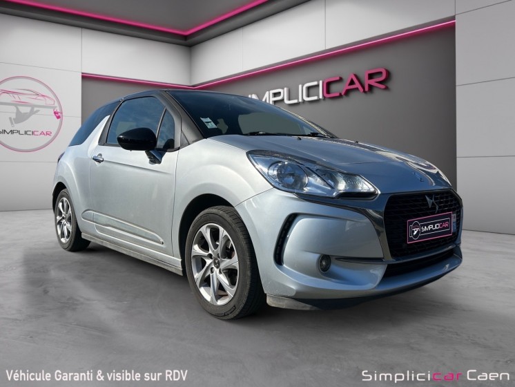 Ds ds 3 bluehdi 100 ss bvm5 so chic - apple carplay - garantie 12 mois occasion simplicicar caen  simplicicar simplicibike...