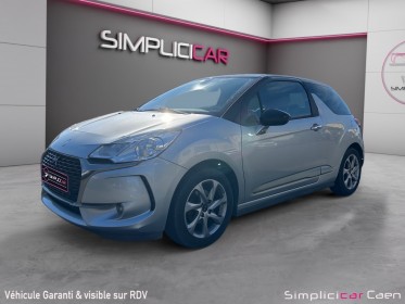 Ds ds 3 bluehdi 100 ss bvm5 so chic - apple carplay - garantie 12 mois occasion simplicicar caen  simplicicar simplicibike...