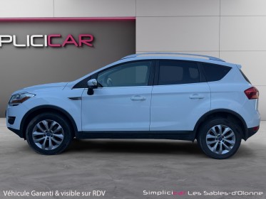 Ford kuga 2.0 tdci 140 dpf 4x4 titanium powershift a courroie changee garantie 12 mois climatisation attelage occasion...