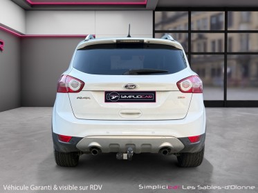 Ford kuga 2.0 tdci 140 dpf 4x4 titanium powershift a courroie changee garantie 12 mois climatisation attelage occasion...