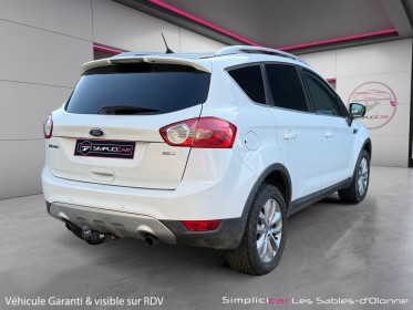 Ford kuga 2.0 tdci 140 dpf 4x4 titanium powershift a courroie changee garantie 12 mois climatisation attelage occasion...