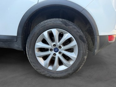 Ford kuga 2.0 tdci 140 dpf 4x4 titanium powershift a courroie changee garantie 12 mois climatisation attelage occasion...