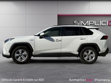 Toyota rav4 hybride my20 222 ch awd-i dynamic carplay caméra entretien toyota garantie 12 mois occasion simplicicar poitiers...