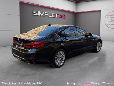 Bmw serie 5 g30 520d xdrive 190 ch bva8 luxury/camera 360 / entretien full bmw occasion paris 17ème (75)(porte maillot)...