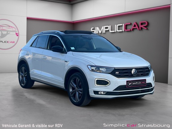 Volkswagen t-roc 1.5 tsi evo 150 start/stop dsg7 r-line - toit pano - full led - suivi complet vw - rÉgulateur - camÉra...