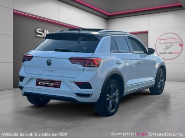 Volkswagen t-roc 1.5 tsi evo 150 start/stop dsg7 r-line - toit pano - full led - suivi complet vw - rÉgulateur - camÉra...