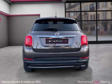 Fiat 500x 1.6 multijet 120 ch lounge || garantie 12 mois || occasion osny simplicicar simplicibike france