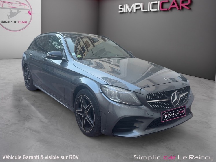 Mercedes classe c break 220 d 9g-tronic 4matic amg line toit panoramique ouvrant attelage automatique carplay garantie 12...