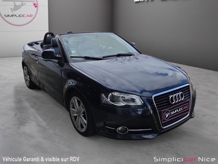Audi a3 cabriolet 1.8 tfsi 160 s line s-tronic exclusive. occasion  simplicicar nice - pfvauto simplicicar simplicibike france