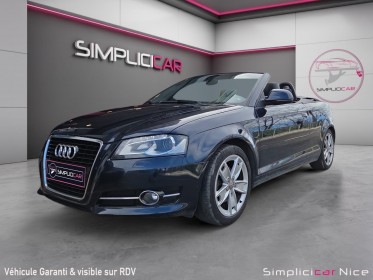 Audi a3 cabriolet 1.8 tfsi 160 s line s-tronic exclusive. occasion  simplicicar nice - pfvauto simplicicar simplicibike france