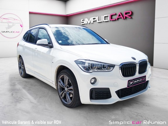 Bmw x1 f48 lci 1.5 i sdrive 18i 140ch dkg7  fininition m sport occasion réunion ville st pierre simplicicar simplicibike...