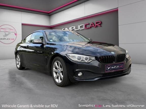 Bmw serie 4 coupe f32 420d 184 ch lounge a / interieur cuir /  garantie 12 mois occasion simplicicar les sables-d'olonne...
