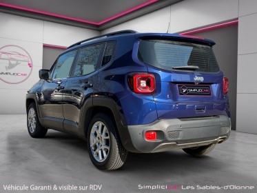 Jeep renegade 1.3 gse t4 150 ch bvr6 limited boite automatique garantie 12 mois occasion simplicicar les sables-d'olonne...