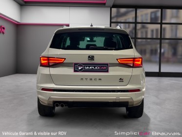 Seat ateca 2.0 tsi 190 ch start/stop dsg7 4drive fr - 1ere main occasion parc voitures beauvais simplicicar simplicibike france