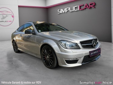 Mercedes classe c coupe 63 amg performance occasion  simplicicar nice - pfvauto simplicicar simplicibike france