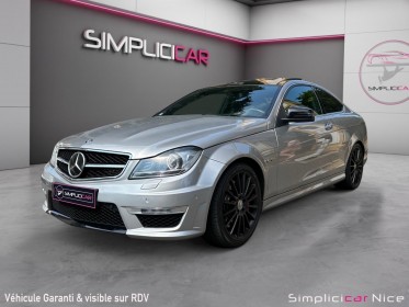 Mercedes classe c coupe 63 amg performance occasion  simplicicar nice - pfvauto simplicicar simplicibike france