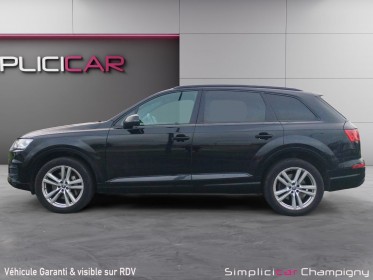 Audi q7 q7 3.0 v6 tdi clean diesel 218 tiptronic 8 quattro 7pl s line occasion champigny-sur-marne (94) simplicicar...