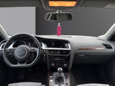 Audi a4 2.0 tdi 190 s line caméra de recul intérieur cuir alcantara garantie 12 mois occasion simplicicar mery-sur-oise...