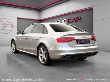 Audi a4 2.0 tdi 190 s line caméra de recul intérieur cuir alcantara garantie 12 mois occasion simplicicar mery-sur-oise...