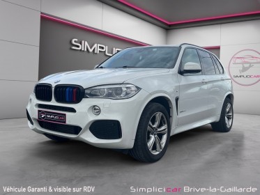 Bmw x5 f15 xdrive30d 258 ch m sport caméra de recul sièges chauffant garantie 12 mois occasion simplicicar brive la...