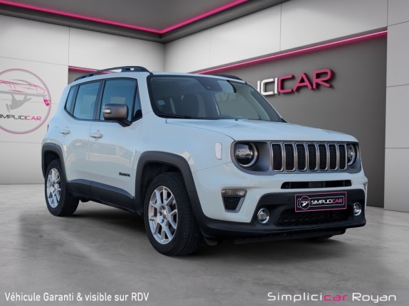 Jeep renegade 1.0 gse t3 120 ch bvm6 limited garantie 12 mois entretien complet occasion simplicicar royan simplicicar...