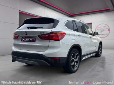 Bmw x1 f48 xdrive 18d 150 ch bva8 xline / garantie 12 mois occasion simplicicar lyon nord simplicicar simplicibike france