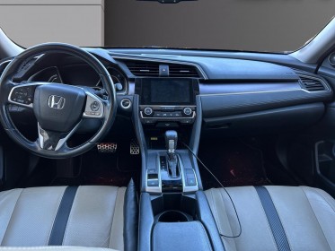 Honda civic 4 portes 2017 1.5 i-vtec 182 exclusive cvt/toit ouvrant/cuir/camera/sieges chauffants. occasion  simplicicar nice...