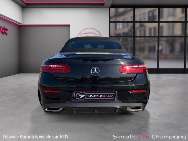 Mercedes classe e cabriolet 200 9g-tronic fascination francaise entretien mercedes occasion champigny-sur-marne (94)...
