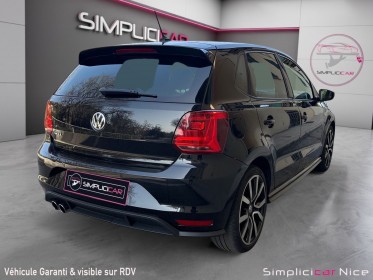 Volkswagen polo gti 1.8 tsi 192 dsg7 / camera/ radar arr av/ garantie 12 mois occasion  simplicicar nice - pfvauto...