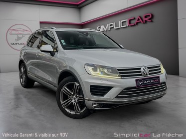 Volkswagen touareg 3.0 tdi 262ch tiptro 8 carat exclusive - entretien vw occasion simplicicar la fleche simplicicar...