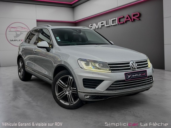 Volkswagen touareg 3.0 tdi 262ch tiptro 8 carat exclusive - entretien vw occasion simplicicar la fleche simplicicar...