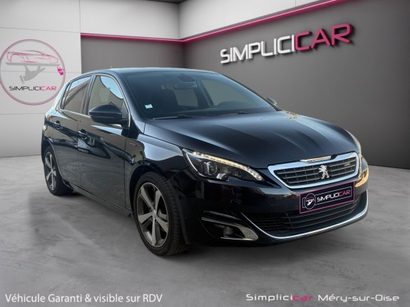 Peugeot 308 1.6 bluehdi 120ch ss eat6 gt line camera de recul garantie 12 mois occasion simplicicar mery-sur-oise simplicicar...
