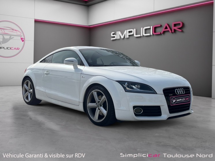 Audi  tt 2.0 tfsi s-line quattro sieges chauffants bose occasion simplicicar toulouse nord simplicicar simplicibike france