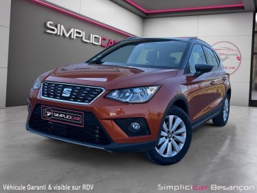 Seat arona 1.0 ecotsi 115 ch start/stop bvm6 xcellence 1 ère main attelage garantie 12 mois occasion simplicicar besanÇon...