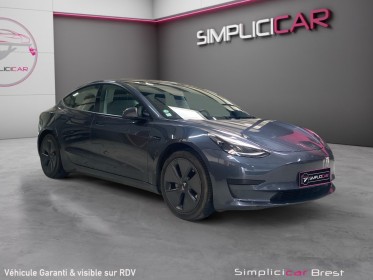 Tesla model 3 autonomie standard plus rwd occasion simplicicar brest simplicicar simplicibike france
